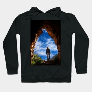 Coming out of the tunnel - Ancient Mycenae Hoodie